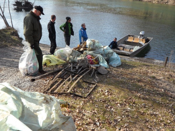 nettoyage des berges du Tarn