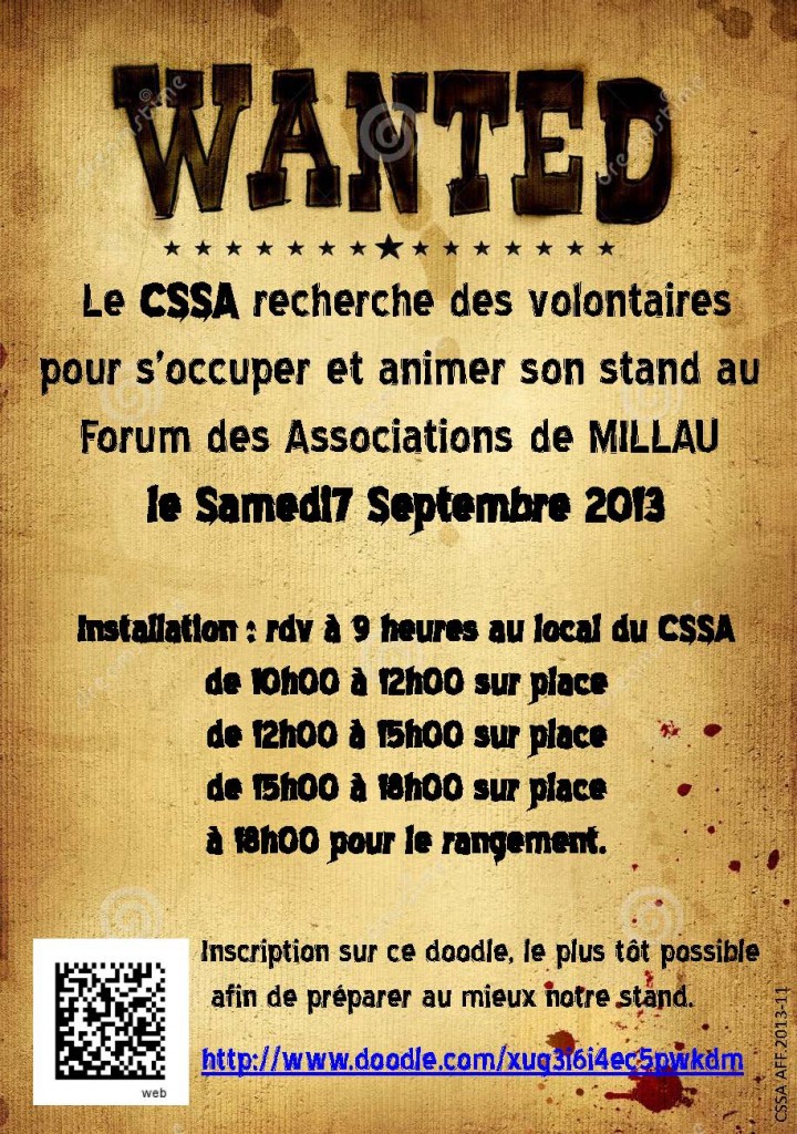 Wanted Forum des Associations
